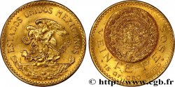 MEXIQUE 20 Pesos “Pierre du Soleil” (calendrier aztèque) 1918 Mexico