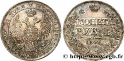 RUSSIE - NICOLAS Ier Rouble 1842 Saint-Petersbourg SUP/SPL 