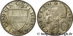 ÖSTERREICH 10 Schilling 1958 