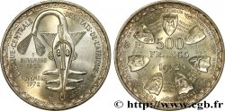 ÉTATS DE L&nbsp;AFRIQUE DE L&nbsp;OUEST (BCEAO) 500 Francs BCEAO 1972 Paris