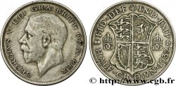 ROYAUME-UNI 1/2 Crown Georges V / blason 1932 
