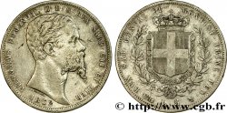 ITALIE - ROYAUME DE SARDAIGNE 5 Lire Victor Emmanuel II 1852 Gênes