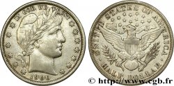 ÉTATS-UNIS D&nbsp;AMÉRIQUE 1/2 Dollar type Barber 1900 Philadelphie TTB+ 