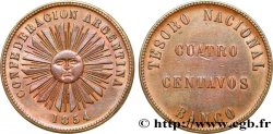 ARGENTINE 4 Centavos Confédération Argentine 1854 Birmingham