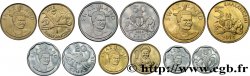 SWAZILAND Lot de 6 monnaies 1, 2, 5, 10, 20, et 50 Cents 2015 