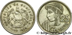 GUATEMALA 25 Centavos 1958  q.SPL 