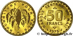 MALI Essai de 50 Francs plant de mil 1975 Paris