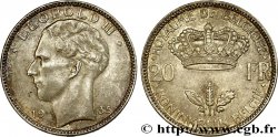 BELGIO 20 Francs Léopold III 1935 