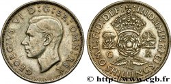ROYAUME-UNI 1 Florin (2 Shillings) Georges VI 1942 