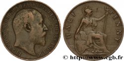 ROYAUME-UNI 1/2 Penny Edouard VII 1908 