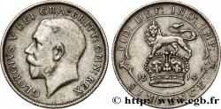 UNITED KINGDOM 6 Pence Georges V / lion surmontant une couronne 1914 