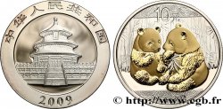 CHINE 10 Yuan Proof Panda colorisée 2009 