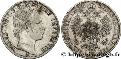AUSTRIA 1 Florin François-Joseph Ier tête laurée 1861 Vienne