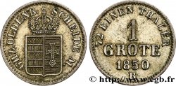 ALLEMAGNE - OLDENBOURG 1 Grote (1/72e de Thaler) 1850  SUP 