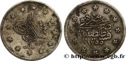 TURKEY 2 Kurush au nom de Meijid AH 1255 an 9 1847 Constantinople XF 