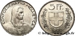 SUIZA 5 Francs Berger 1922 Berne EBC 