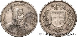 SUISSE 5 Francs Berger des Alpes 1932 Berne