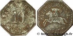 ALEMANIA - Notgeld 10 Pfennig Marbourg (Marburg) 1917 