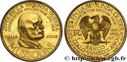 VENEZUELA Médaille en or Mussolini 1957 