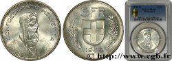 SUISSE 5 Francs Berger des alpes 1965 Berne FDC66 PCGS