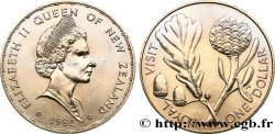 NEW ZEALAND 1 Dollar visite royale d’Elisabeth II 1981 Royal British Mint