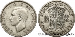 REINO UNIDO 1/2 Crown Georges VI 1942 