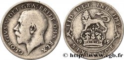 UNITED KINGDOM 6 Pence Georges V 1919 
