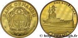 NAURU 5 Dollars HMS Royal Oak 2016  SC 