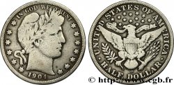 ÉTATS-UNIS D AMÉRIQUE 1/2 Dollar Barber 1904 Nouvelle-Orléans