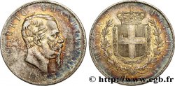 ITALIE 5 Lire Victor Emmanuel II 1873 Milan