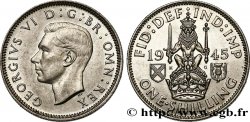 REINO UNIDO 1 Shilling Georges VI “Scotland reverse” 1945 