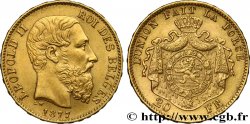 OR D INVESTISSEMENT 20 Francs Léopold II 1877 Bruxelles