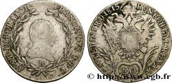 AUSTRIA 20 Kreuzer François Ier 1815 Vienne