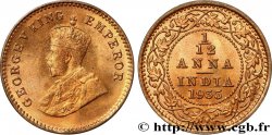 INDIA BRITÁNICA 1/12 Anna (1 Pie) Georges V 1935 Calcutta