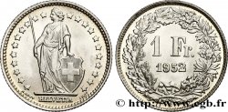 SCHWEIZ 1 Franc Helvetia 1952 Berne