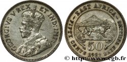 AFRICA DI L EST BRITANNICA  50 Cents Georges V 1922 
