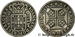 PORTUGAL 400 Reis Jean V 1750  VF 