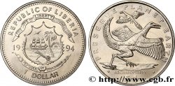 LIBERIA 1 Dollar archaeopteryx 1994 Pobjoy Mint