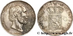 PAYS-BAS 2 1/2 Gulden Guillaume III 1870 Utrecht TTB+ 
