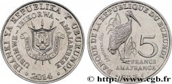 BURUNDI 5 Francs Tantale ibis 2014 