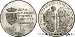 ANDORRA 5 Diners Proof 25e anniversaire du cercle des arts 1993 