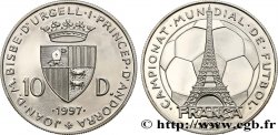 ANDORRA (PRINCIPALITY) 10 Diners Proof Coupe du monde 1998 1997 