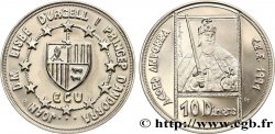 ANDORRA 10 Diners Proof Charlemagne 1992 