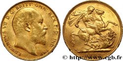 INVESTMENT GOLD 1 Souverain Edouard VII 1908 Londres