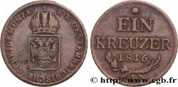 AUSTRIA 1 Kreuzer 1816 Vienne