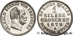 GERMANY - PRUSSIA 1 Silbergroschen Guillaume Ier 1872 Berlin