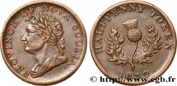CANADA - NUOVA SCOZIA 1/2 Penny Token Nova Scotia 1832 