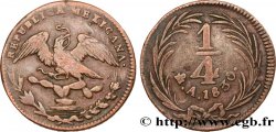 MEXIQUE 1/4 Real Aigle 1830 Mexico TB+ 
