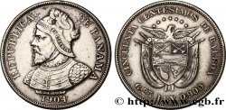 PANAMA 50 Centesimos 1904  AU 