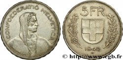 SCHWEIZ 5 Francs Berger des alpes 1940 Berne